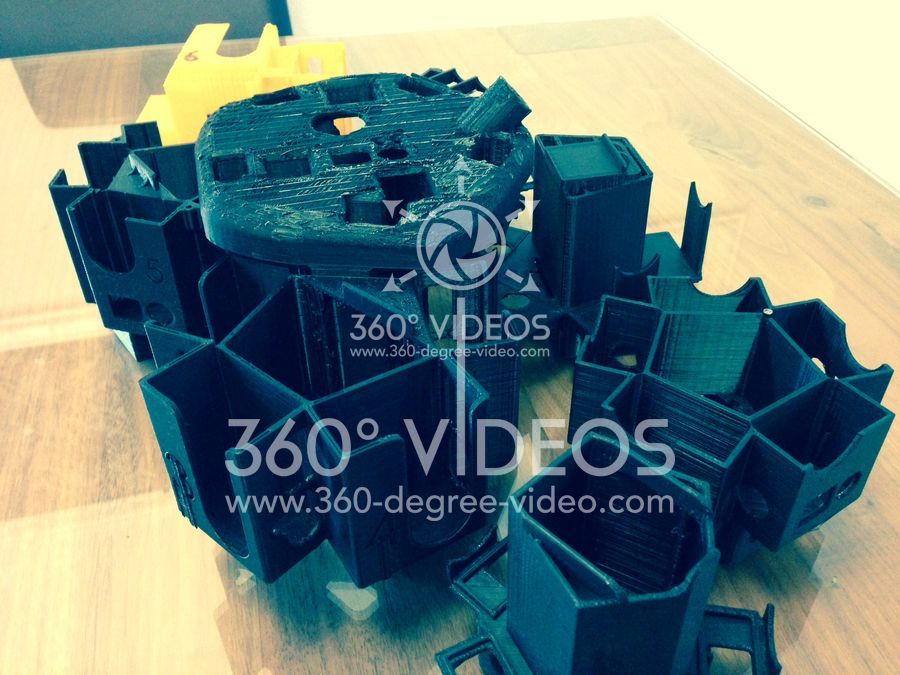 3d printed mount | 360 degree camera