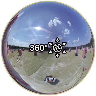 Paintball 360° Video